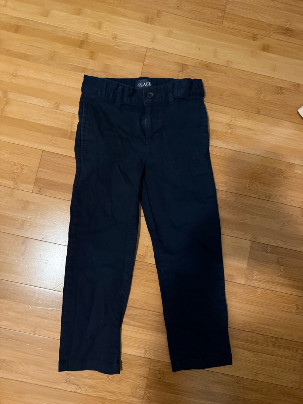 Place Navy Straight Leg Chinos